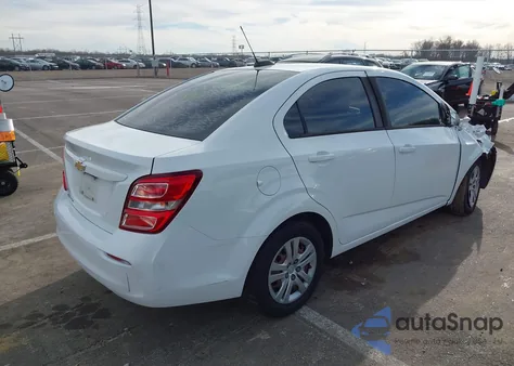 2017 Chevrolet Sonic Ls Auto z USA, uszkodzony, nr VIN 1G1JB5SH1H4163722